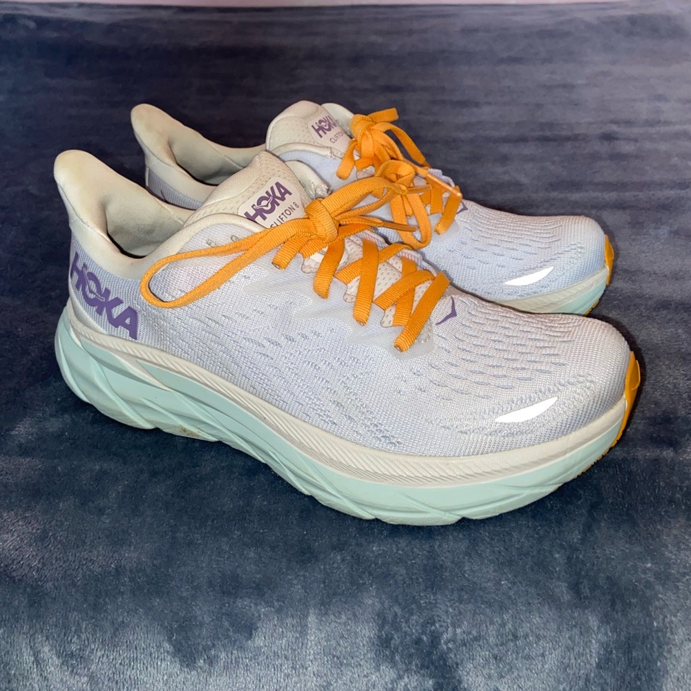 Hoka One One Running Shoes Purple/Teal